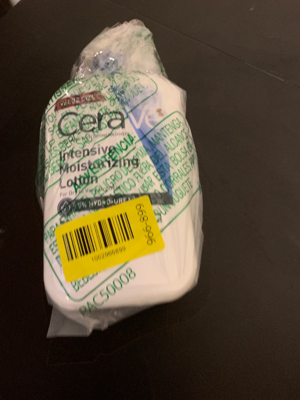 Photo 1 of CeraVe Intensive Moisturizing Lotion, Hydro-Urea + Shea Butter, Body Lotion For Dry Skin, Relieves Signs Of Extra Dry Skin, Non Greasy Hydrating Cream For Rough, Tight, Red & Itchy Skin, 16oz