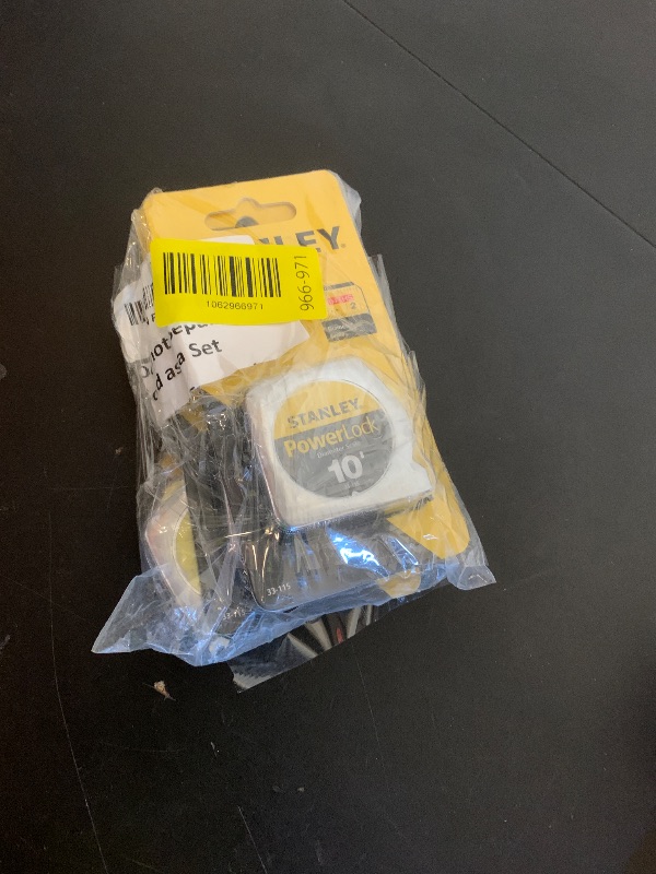 Photo 1 of Stanley Hand Tools 33-115 10' x 1/4" PowerLock Pocket Tape Rule (3 Pack)