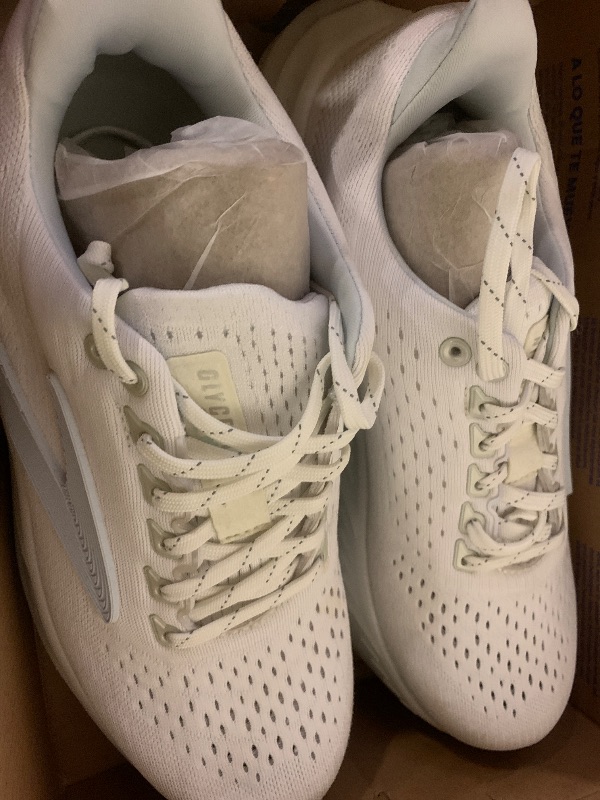 Photo 1 of Brooks Women’s Glycerin Max Neutral Running & Walking Shoe - Pearlized White/Bay - 10.5 Medium