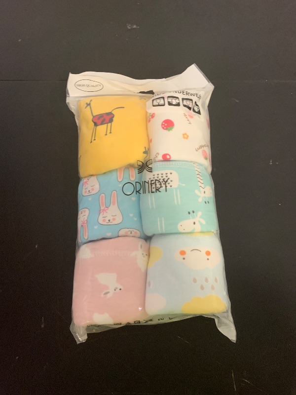 Photo 1 of Orinery Unisex Potty Training Underwear Cotton Toddler Boys and Girls Pee Training Underpants Waterproof Reusable Pants 6-Pack(XT-G, 2-3T)