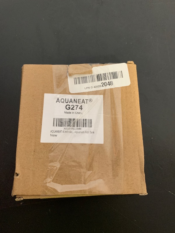 Photo 1 of AQUANEAT Aquarium Air Stone Disc 4 inch, Aerator Bubble Diffuser, Air Pump Accessories Airstones for Aquariums, Fish Tanks,Hydroponics,and Ponds