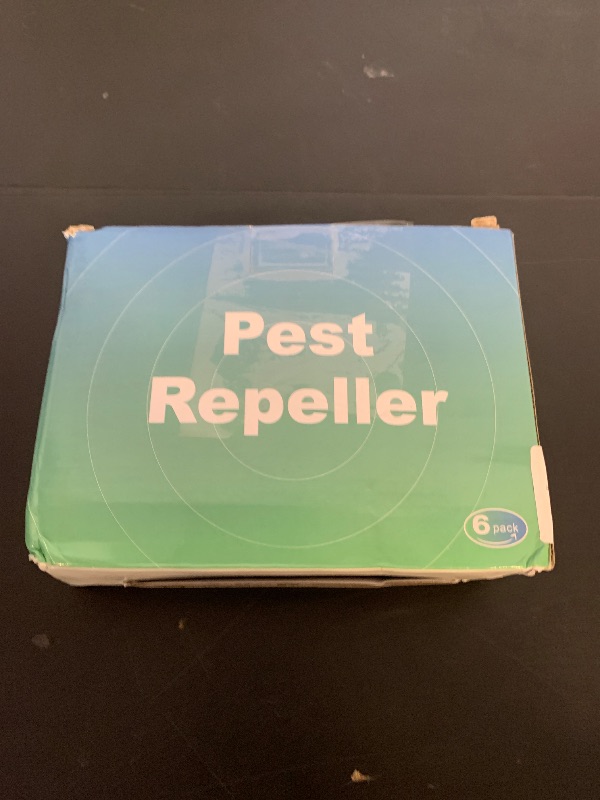 Photo 1 of Upgraded Ultrasonic Repeller 6 Pack,Indoor Ultrasonic Repellent, Electronic Plug in Pest Control for Bugs,Mosquito,Roach, Ant, Rodent, Mouse, Spider Repellent for House, Warehouse, Garage