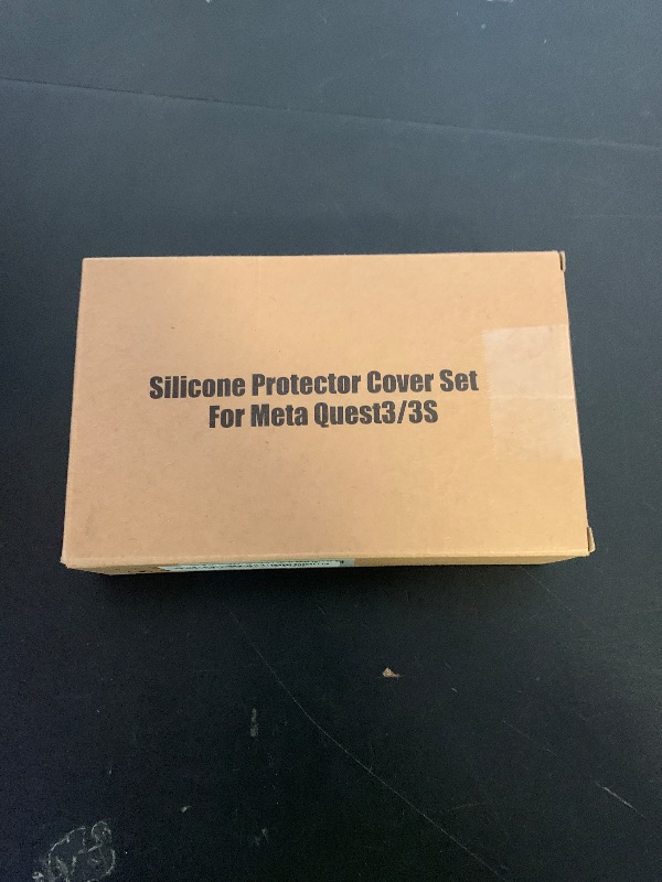 Photo 1 of Rechale Silicone Cover Set Compatible with Meta Quest 3S/3S Xbox Edition, Protective Cover Set Includes Controller Grip Cover, Face Cover, VR Shell Cover (Macaron)
