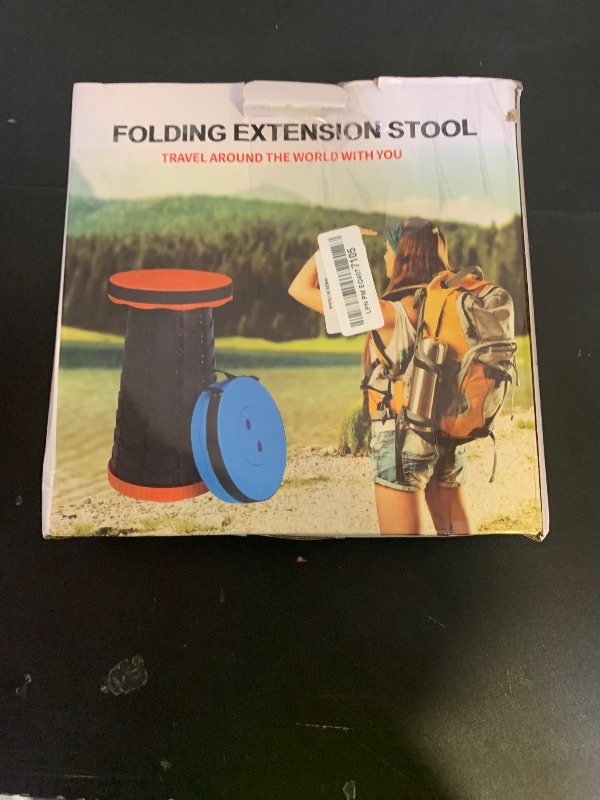 Photo 1 of VOLIXOD Foldable Telescoping Stool Portable, Retractable Stool for Adults, Upgraded Collapsible Folding Seats with Load Capacity 550lbs, Camping Stools for Adults