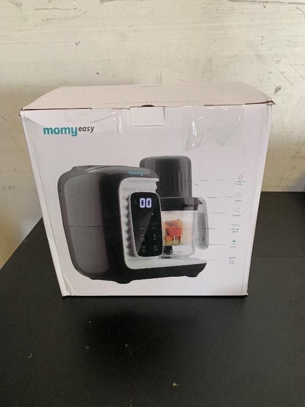 Photo 1 of MOMYEASY Baby Food Maker, Multifunction Processor Chopper Grinder, Baby Food Steamer and Puree Blender in-One, with Bottle Warmer, Auto Cooking & Grinding with Touch Control Panel