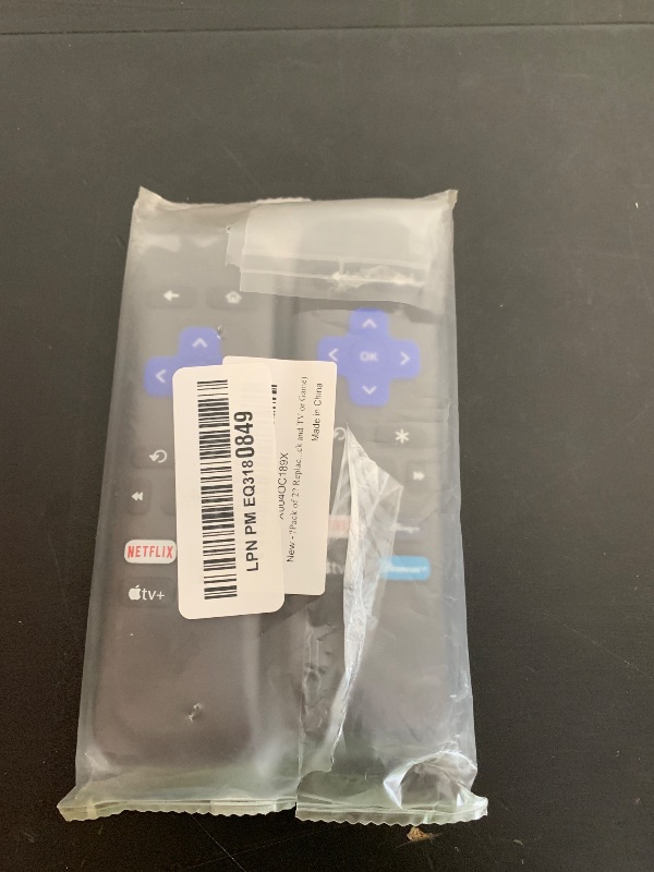 Photo 1 of ?Pack of 2? Replacement Remote for Roku Box,for Roku Express,for Roku Premiere,for Roku Player,for Roku1/2/3/4,(NOT for Stick and TV or Game)