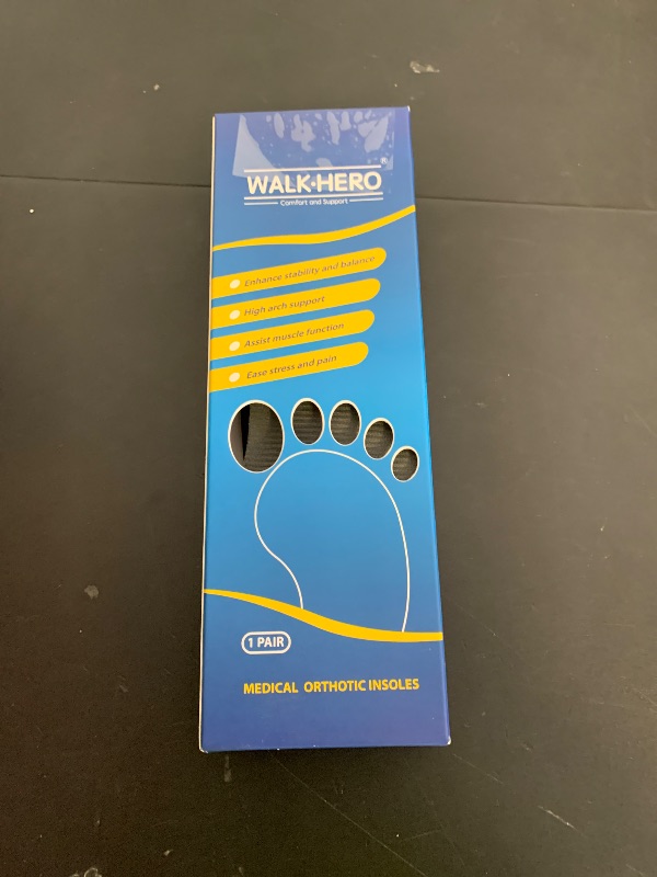 Photo 1 of Plantar Fasciitis Feet Insoles Arch Supports Orthotics Inserts Relieve Flat Feet, High Arch (Mens 4-4 1/2 | Womens 6-6 1/2)