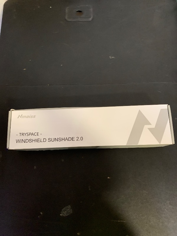 Photo 1 of [2025 Upgraded] Nmoiss Windshield Sun Shade Umbrella [Graphene Rapidly Dissipates Heat] 99% UV Blocking Protects Car from Sun and Heat Damage, Keeps Cool and Protects Interior Medium (56" L x 31" W)