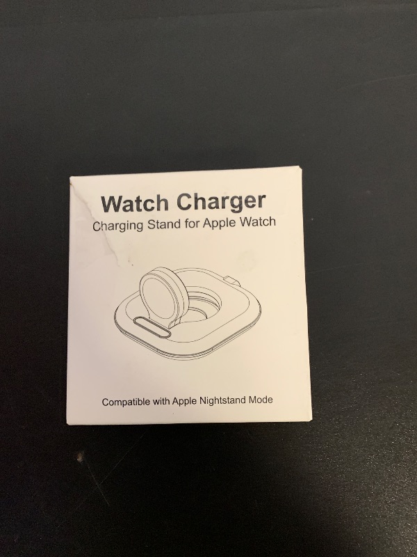 Photo 1 of for Apple Watch Magnetic Charging Dock - Fast Magnetic Charger Stand, Compatible with Apple Watch Series 2/3/4/5/6/7/8/9/10/Ultra 1 2, Supports Nightstand Mode, Portable Design for Travel