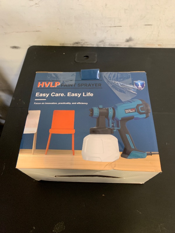 Photo 1 of LIFOVE Paint Sprayer - 700W HVLP High Power Electric Spray Paint Gun with Adjustable Spray Width, 4 Nozzles & 3 Patterns, 40 Fl Oz Container, Easy to Clean, for Furniture, House, Fence, Walls, Etc.