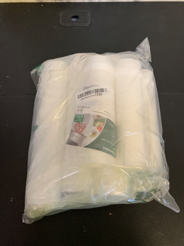 Photo 1 of Bonsenkitchen Vacuum Sealer Rolls Bags, 6 Pack 3 Rolls 11" x 20' + 3 Rolls 8" x 20' Commercial Grade BPA Free Bag Rolls, Durable Customized Size Food Vac Bags for Storage and Sous Vide Cooking VB3211