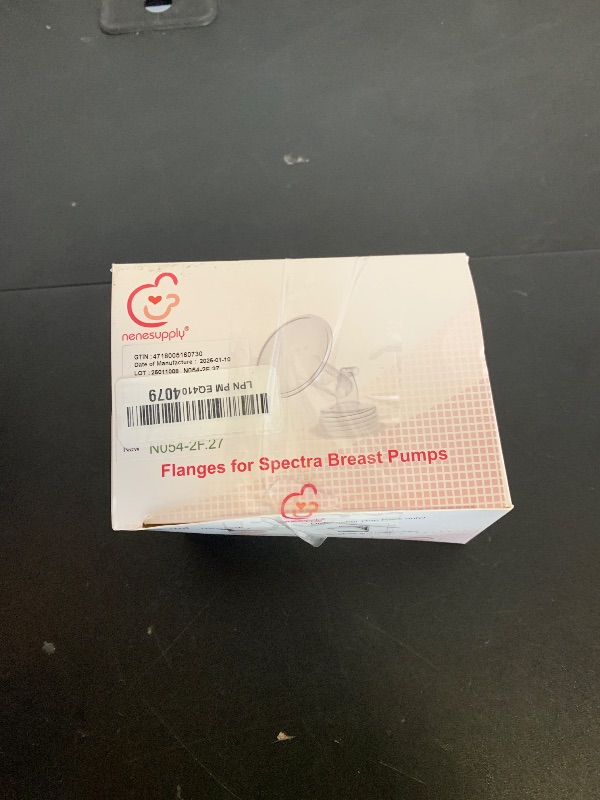 Photo 1 of Nenesupply 27mm 2 pc Flanges Compatible with Spectra S2 S1 9 Plus Synergy Gold Breastpump Replacement to Spectra Pump Parts Flange Accessories Wide Mouth Work with Valve Backflow Protector Bottle