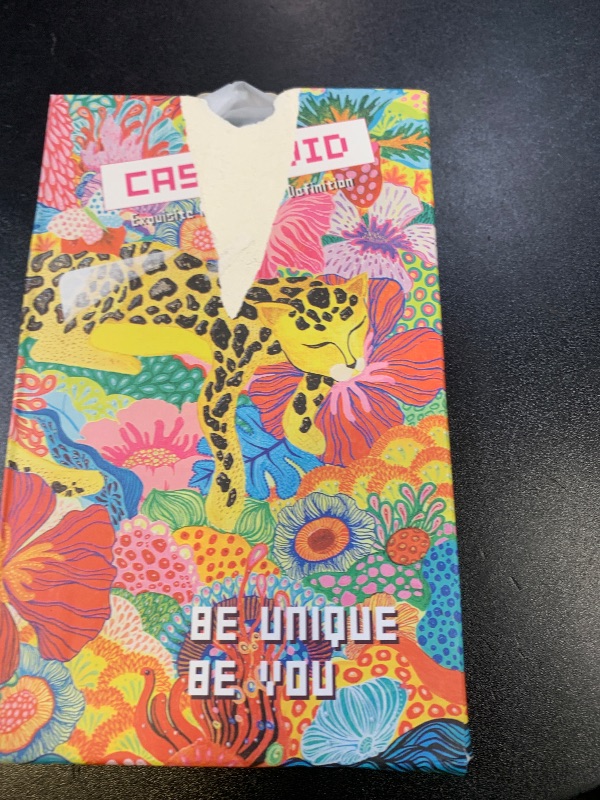 Photo 1 of casevivid Compatible for iPhone 15 Pro Case Cute Aesthetic - Durable Fashion Funny Phone Case - Girly Passiflora Caerulea Pattern Print Cover Design for Woman Girl 6.1 inches Black