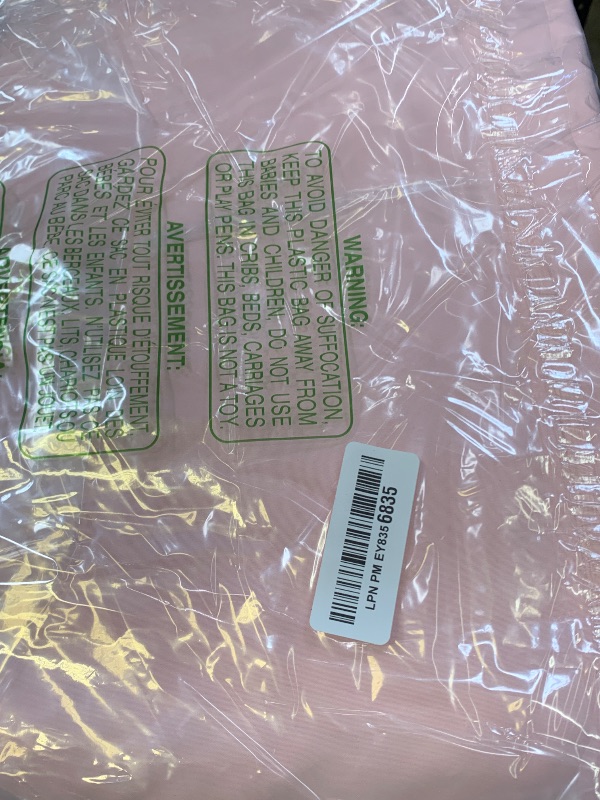 Photo 1 of Bedsure Full Size Bed Sheets, Cooling Sheets, Rayon Derived from Bamboo, Breathable & Soft, Deep Pocket Up to 16 Inches, Hotel Luxury Silky Bedding for Hot Sleepers, Blush Pink