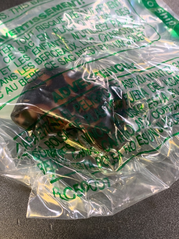 Photo 1 of kate spade new york AirPods 4 Protective Case with Keychain Ring - Transparent Tortoise, Compatible with AirPods 4th Generation