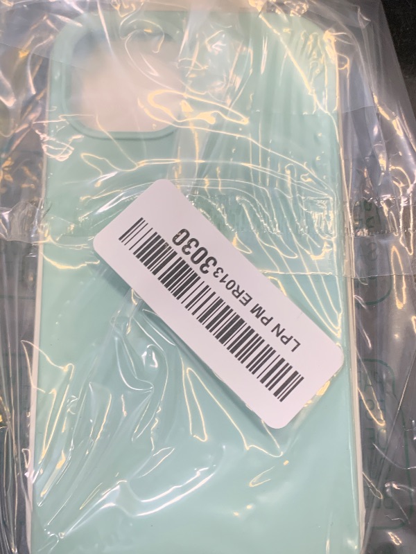 Photo 1 of Apple iPhone 16 Silicone Case with MagSafe and Camera Control: Lightweight Phone Case, Wireless Charging Compatible, Smooth Matte Finish; Aquamarine