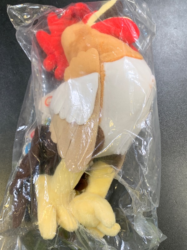 Photo 1 of LA GRANJA DE ZENÓN Gallo Bartolito Musical Stuffed Animal 8-Inch Soft and Huggable Plush Toy with Music, Beloved El Reino Infantil Character