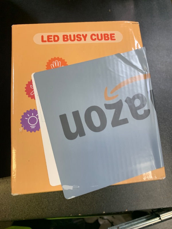 Photo 1 of Zeoddler Toddler Toys for 1 2 3 Year Old, LED Busy Cube for Kids, Sensory Toys for Toddlers, Wooden Montessori for Travel, Preschool Educational for Kids, Birthday Gifts for Boys, Girls