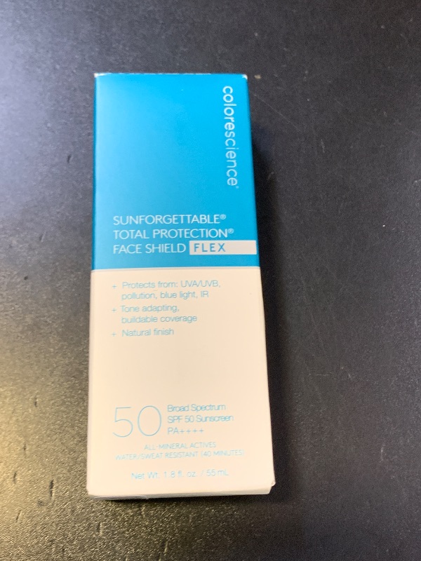Photo 1 of Colorescience Total Protection Face Shield Flex SPF 50, Zinc Oxide Formula, Light, 1.8 fl. oz.