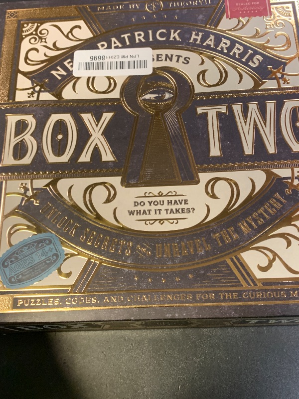 Photo 1 of theory11 Box Two Board Game by Neil Patrick Harris
