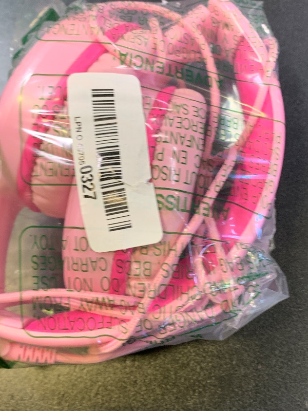 Photo 1 of UKELALA Pink Wired Headphones for Boys Portable On Ear Youth Headphones for School Airplane Travel Lightweight Portable Compatible with Pad Computer Laptop for Adults Student Children Girls Kids