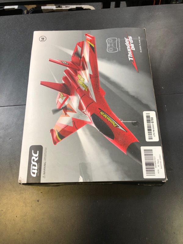 Photo 1 of 4DRC Foam RC Plane for Kids Adults, Remote Control Airplane RC Jet Helicopter Drone Plane for Kids Adults Beginner, Easy to Fly RC Fighter, Remote Control Aircraft with Automatic Balance Gyro