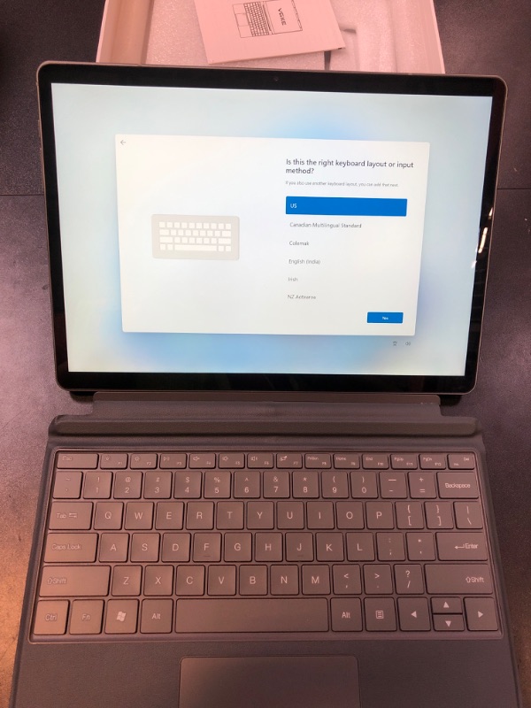 Photo 1 of VGKE Magicbook 2-in-1 Touchscreen Laptop, 12.6" 2160x1440 WQHD Tablet & Laptop, Intel Core™ i5-10210Y, Quad Core 4GHz, 8GB RAM, 512GB SSD, Titanium Grey