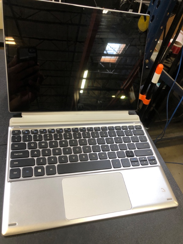 Photo 1 of VGKE 2-in-1 Touch-Screen Laptop, 12.3" 3K IPS Tablet PC with Magnetic Keyboard, Celeron J4125 Up to 2.7Ghz, 8GB RAM, 256GB SSD, USB Type-C, Webcam, Silver