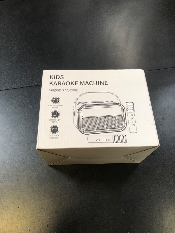 Photo 1 of TOZDTO Kids Karaoke Machine for Girls, Kids Toys Gifts for Age 3-12+, Portable Bluetooth Speaker with 2 Wireless Microphones, Toddler Singing Karaoke for Birthday, Family, Home Party (Pink)