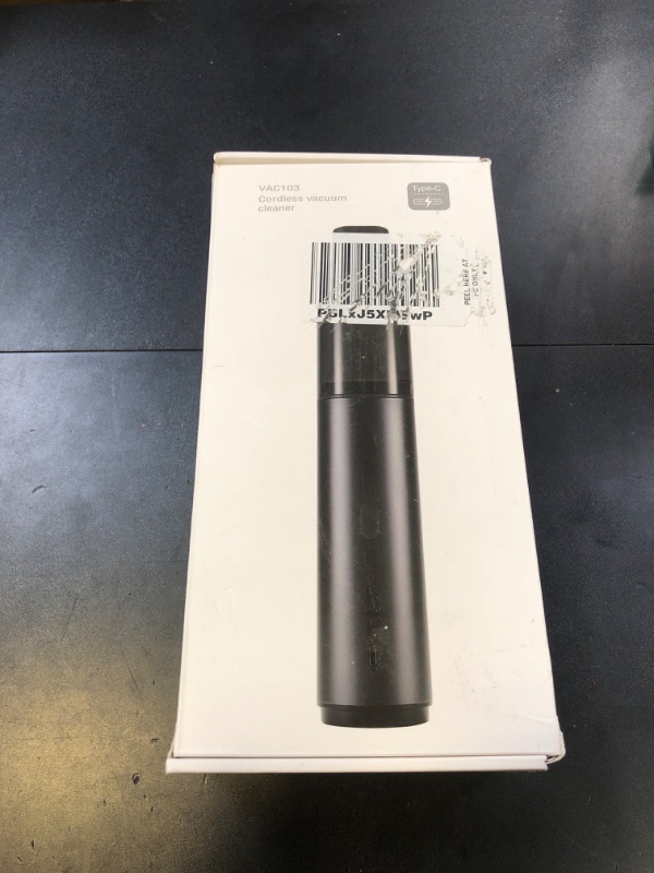 Photo 1 of Car Vacuum Portable Cordless Handheld Vacuum Cleaner 4-in-1 Mini Cordless Vacuum with 2 Suction Modes and 16000pa Suction Power Blowing & Inflating 2 Modes Handheld Vacuum for Car, Desk, Keyboards