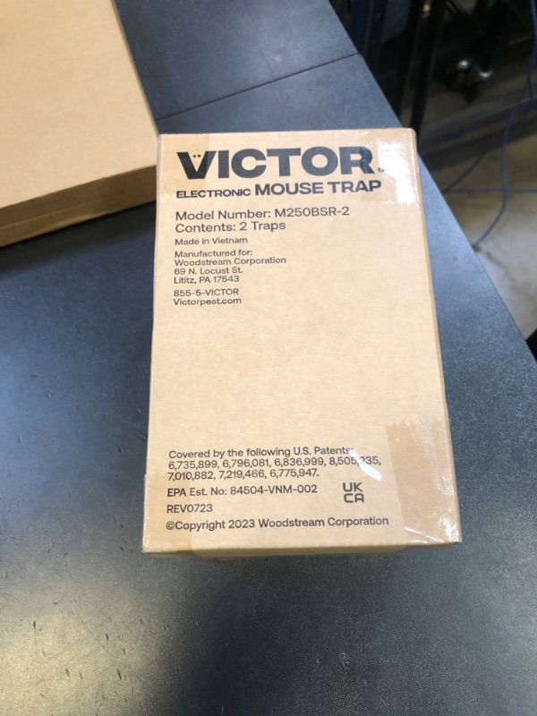 Photo 1 of Victor Humane Mouse Traps Indoor for Home - M250BSR-2 - No Touch Electric Mouse Traps for Home, Pack of 2