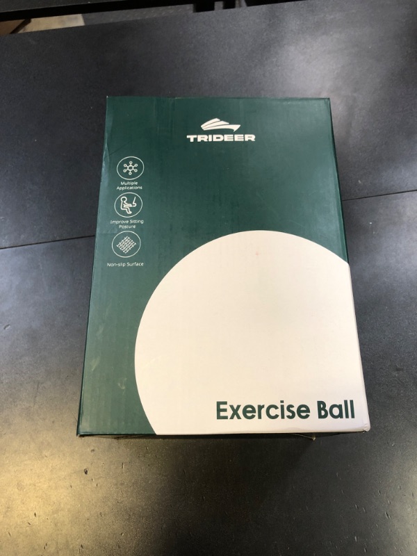 Photo 1 of Trideer Yoga Ball for Exercise, Pregnancy & Birthing, 5 Sizes Exercise Ball for Physical Therapy, Stability, Fitness, Quick Pump Included