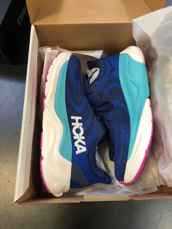 Photo 1 of Hoka Women's Arahi 8 Sneaker, Midnight Blue/Ultramarine, 7.5
