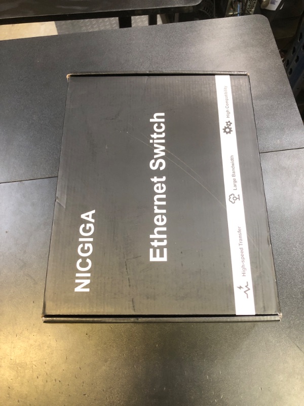 Photo 1 of 8 Port 5G Ethernet Switch Unmanaged,with 8X 5Gb Base-T Ports, NICGIGA 5Gbps Network Switch Easy for 5G NAS,PC,WiFi7 Router,5G Adapter/NIC. Desktop or 19-inch Rack Mount, Plug and Play.
