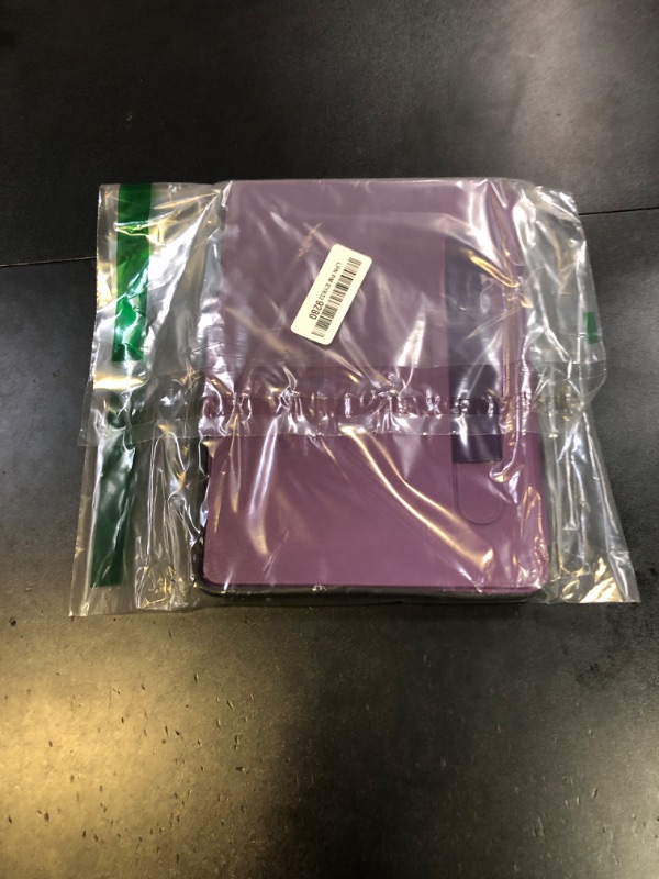 Photo 1 of SEYMAC stock Case for iPad 9th/8th/7th Generation 10.2'', Strong Magnetic Auto Sleep Shockproof Case with Absorbing Multi-Angles Stand, Pen Holder, Card Slot (Purple)
