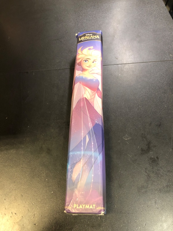 Photo 1 of Ravensburger Disney Lorcana TCG Playmat Featuring Elsa – The Fifth Spirit by Lisanne Koeteeuw | Protects Cards | Versatile Game, Desk, or Mouse Pad | Durable Non-Slip Surface | Suitable for Ages 8+
