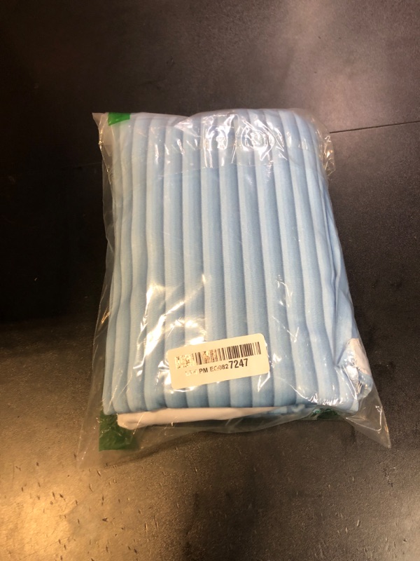 Photo 1 of HUAYI Blue Ripples Pattern Arch Backdrop Cover for Birthday Party Wedding Baby Shower Decorations Chiara Backdrops Arched Wall Covers Stands Display Props GP-446 3ft * 6.5ft