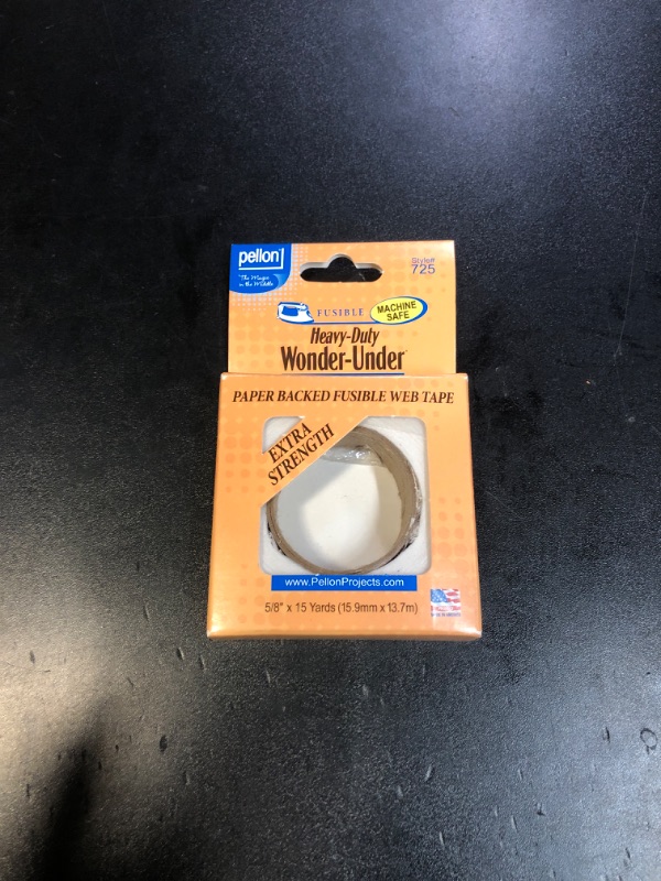 Photo 1 of Pellon Heavy-Duty Wonder-Under 5/8" x 15 Yard roll