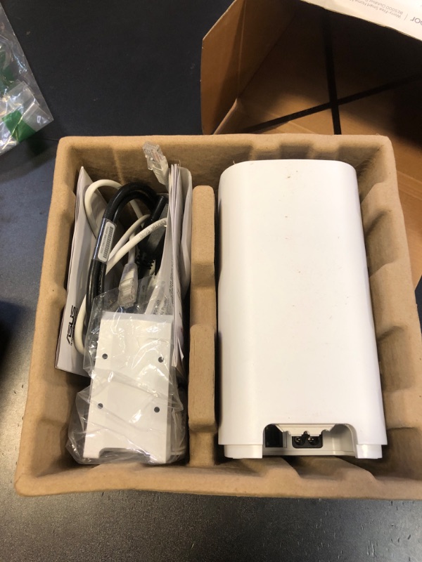 Photo 1 of ASUS ZenWiFi BD5 Outdoor Dual-Band WiFi 7 Mesh, 5000 Mbps, 2500 sq. ft. (1pk), Dual 2.5G Ports, IP65, PoE Powered, Wall and Pole Mount, VPNs