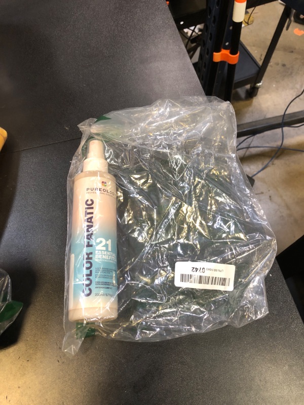 Photo 1 of Pureology Color Fanatic Multi-Tasking Leave-In Spray, 21 Benefits for All Hair Types, Heat Protection, Detangling & Frizz Control, Infused with Coconut & Camellia Oils, Color Safe, Vegan, 6.7 Fl Oz