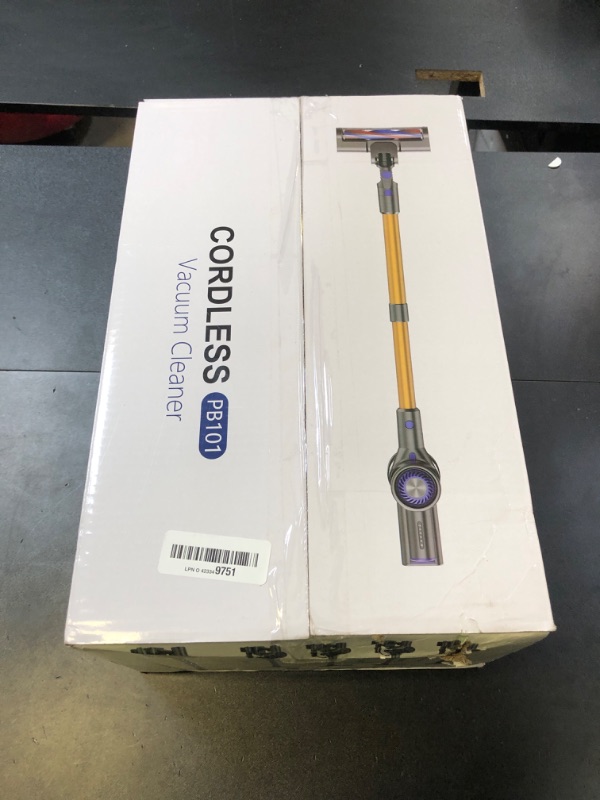 Photo 1 of Cordless Vacuum Cleaner, Vacuum Cleaner for Home with 80000 RPM High-Speed Brushless Motor, Up to 40 Mins Runtime, 2 Adjustable Suction, Anti-Tangle, Lightweight Stick Vacuum for Hard Floor