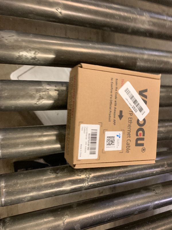 Photo 1 of Cat 8 Ethernet Cable, 25ft Heavy Duty High Speed Internet Network Cable, Professional LAN Cable, 26AWG, 2000Mhz 40Gbps with Gold Plated RJ45 Connector, Shielded in Wall, Indoor&Outdoor