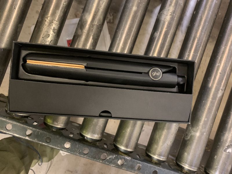 Photo 1 of ghd Original Styler - 1” Flat Iron Hair Straightener with Ceramic Heat Technology, 365ºF Safe Styling Temperature, Smooth Gloss Plates, Fast Heat-Up and Auto Sleep Mode - Black