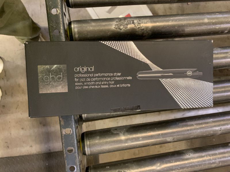 Photo 1 of ghd Original Styler - 1” Flat Iron Hair Straightener with Ceramic Heat Technology, 365ºF Safe Styling Temperature, Smooth Gloss Plates, Fast Heat-Up and Auto Sleep Mode - Black