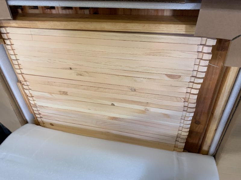 Photo 1 of 10-Frame Langstroth Beehive Starter Kit, Wax-Coated Complete Beehive Kit Includes 2 Deep Hive Bee Box and 1 Bee Hive Super with Acrylic Window, Beehive Frames and Foundation for Beekeeping Supplement