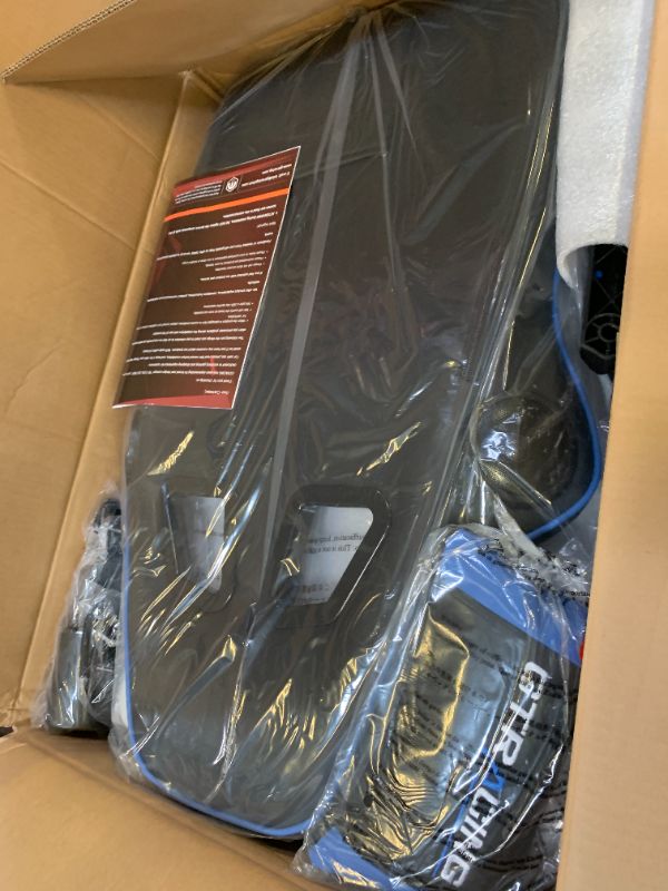 Photo 1 of GTRACING Gaming Chair with Speakers Bluetooth Music Video Game Chair Audio Ergonomic Design Heavy Duty Office Computer Desk Chair?Blue?