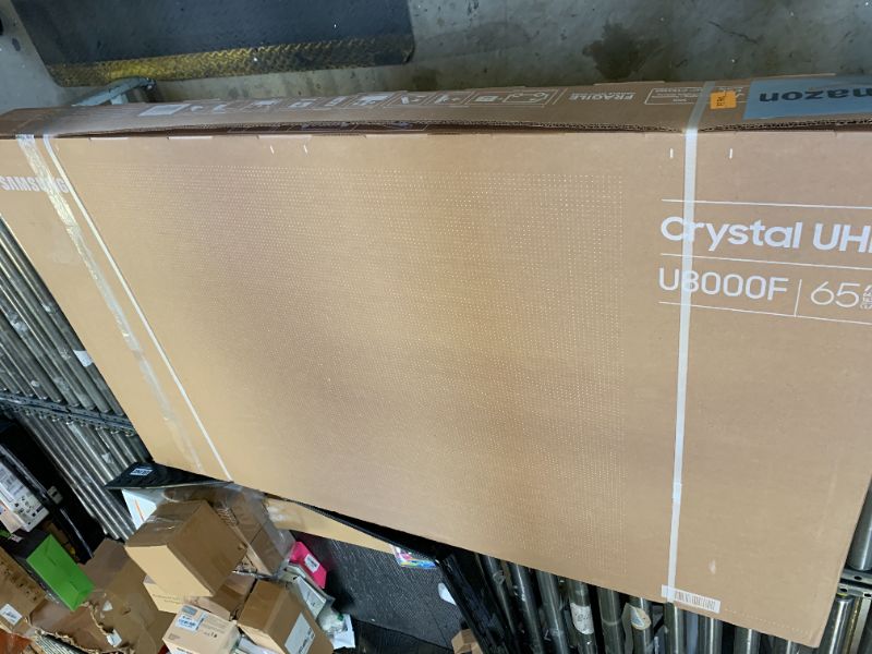 Photo 1 of Samsung 65-Inch Class Crystal UHD U8000F 4K Smart TV (2025 Model) Endless Free Content, Crystal Processor 4K, MetalStream Design, Knox Security, Alexa Built-in