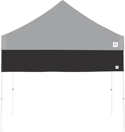 Photo 1 of E-Z UP Recreational Half Wall, Fits Straight Leg 10' x 10' Canopy, Truss Clips and Storage Bag