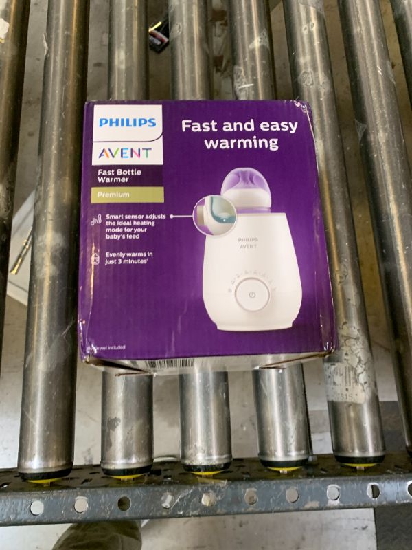Photo 1 of Philips Avent Premium Fast Bottle Warmer, with Smart Temperature Control, Water Bath Technology, Automatic Shut-Off, Model SCF358