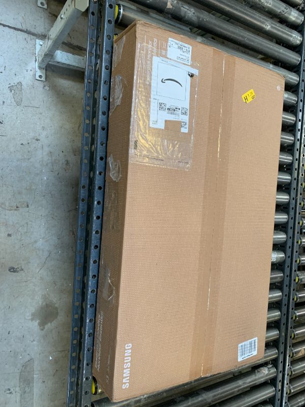 Photo 1 of SAMSUNG 32-Inch Flat Computer Monitor, 75Hz, Borderless Display, AMD FreeSync, Game Mode, Advanced Eye Care, HDMI and DisplayPort, LS32B304NWNXGO, 2024